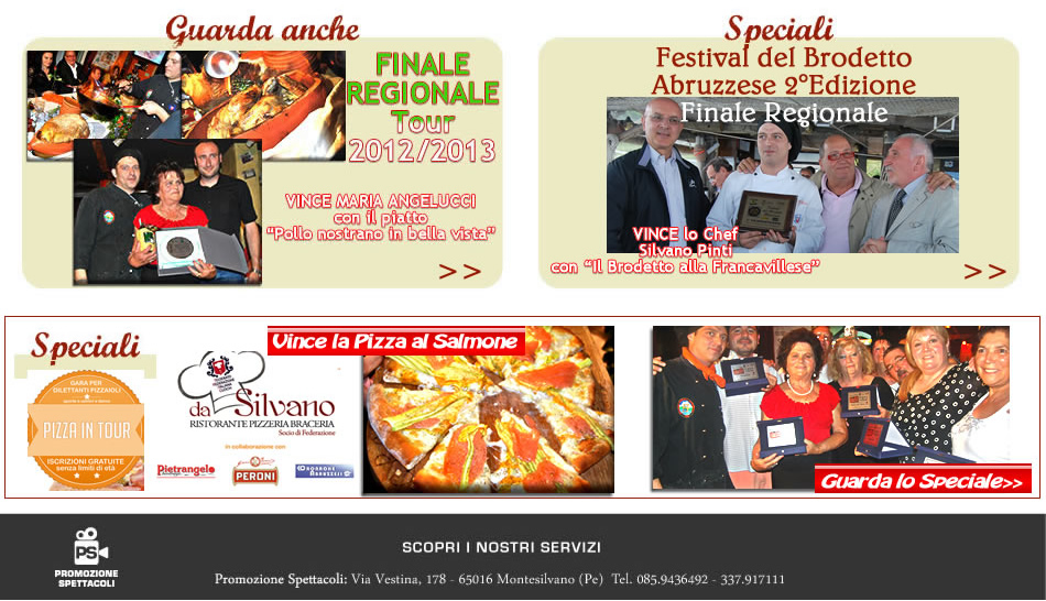 speciali campionato italiano della cucina